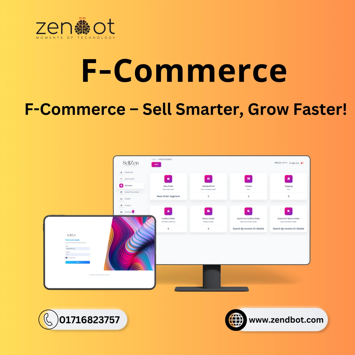 F-Commerce Solution – The Ultimate Facebook Selling & Management System featured image