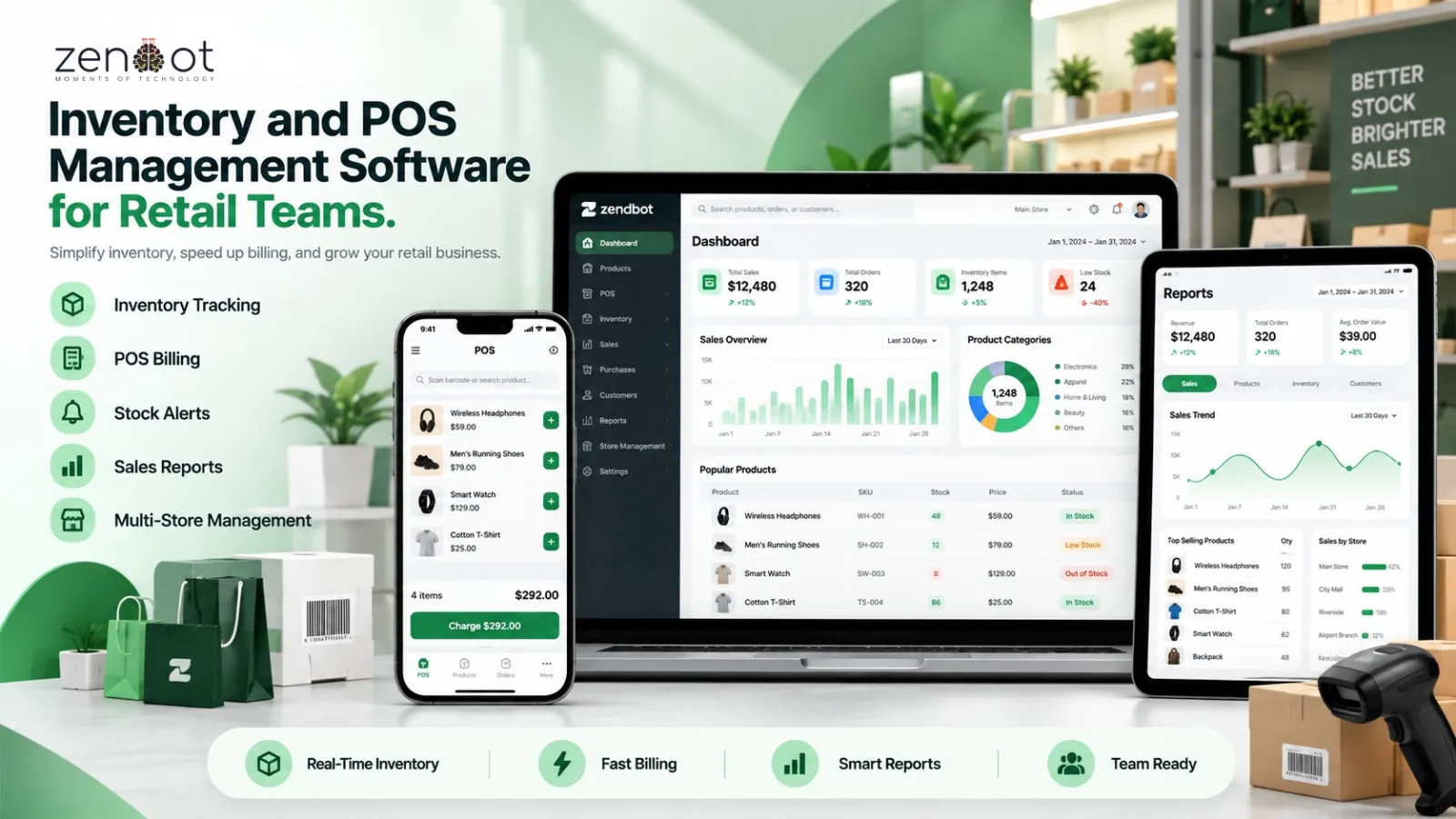 Best Laravel Inventory & POS Script – Efficiently Manage Sales, Accounts & Dues! - inventory and pos management software software dashboard